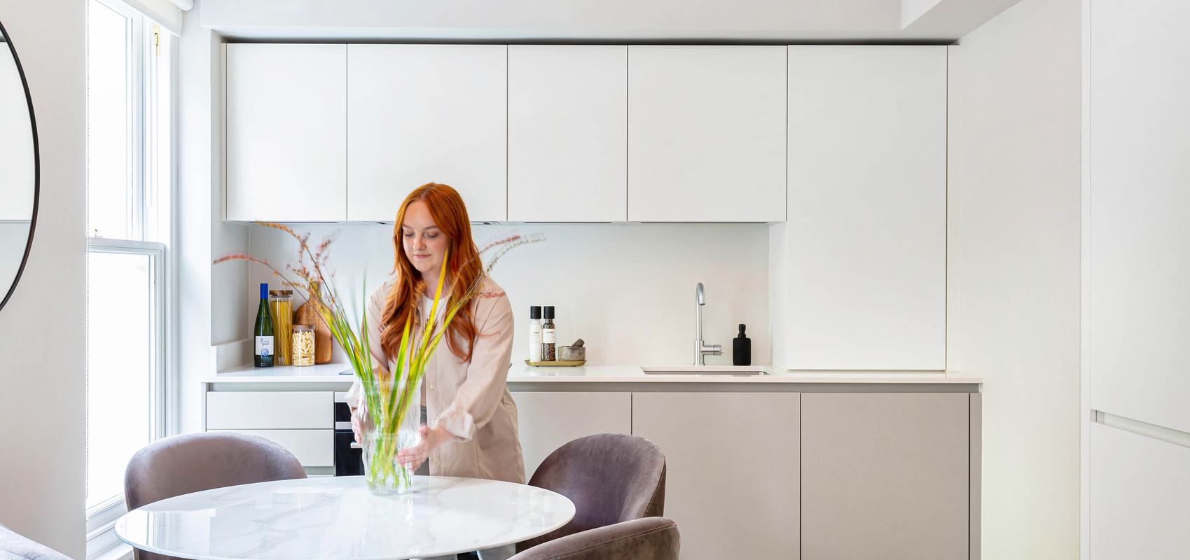 Portland Brown Newsons Yard 41 Flat 1 Kitchen Lifestyle Shot 2